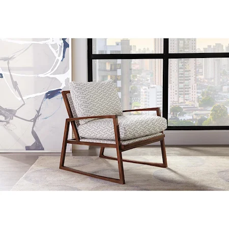 Modern Wood Frame Chair